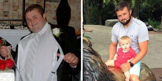 夫妻为要宝宝而减肥 跑步让他俩瘦了180斤